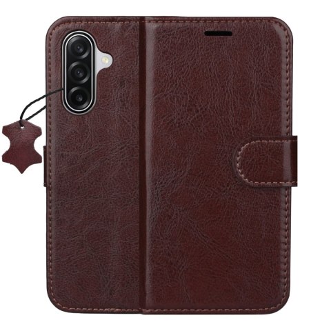 Etui skórzane Smart Luxe do Samsung Galaxy A36 5G / A56 5G brązowe