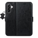 Etui skórzane Smart Luxe do Samsung Galaxy A36 5G / A56 5G czarne