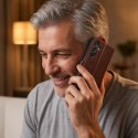 Etui skórzane Smart Luxe do Samsung Galaxy A52 4G / A52 5G / A52S 5G brązowe
