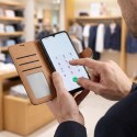 Etui skórzane Smart Luxe do Samsung Galaxy A52 4G / A52 5G / A52S 5G brązowe