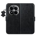 Etui skórzane Smart Luxe do Xiaomi Redmi Note 15 5G czarne