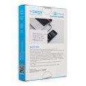 Kabel z wyświetlaczem LED USB A do USB C VEGER PD 3A 66W 1,2 m AC1-XHJ czarny