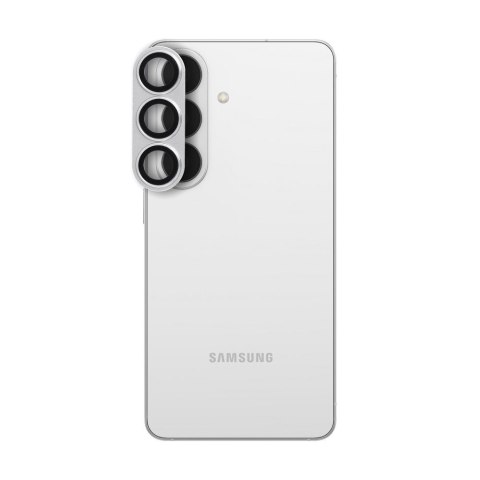 Szkło hartowane na aparat do Samsung S26 AR+AF Full Metal srebrne