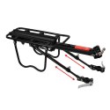 Bagażnik rowerowy Rockbros Shelves - tylny, na sztycę, szybkozamykacz