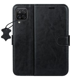 Etui skórzane Smart Luxe do Samsung Galaxy A12 / M12 brązowe