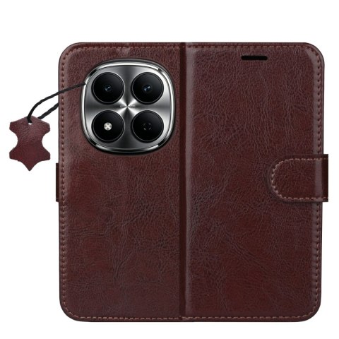 Etui skórzane Smart Luxe do Xiaomi Redmi Note 15 5G brązowe