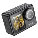Kamera sportowa Hoco z dwoma wyświetlaczami 1,3" + 2" 4K/30fps DV101 czarna