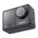 Kamera sportowa Hoco z dwoma wyświetlaczami 1,3" + 2" 4K/30fps DV101 czarna