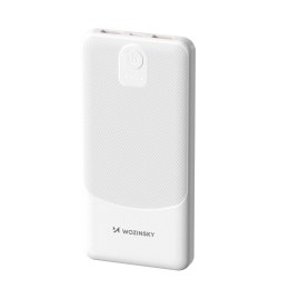 Powerbank Wozinsky Wpower WPBBK-3 10000 mAh 10 W 2x USB-A 2A - biały