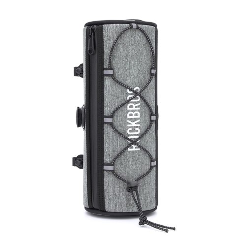 Torba na kierownicę 1,5L Rockbros TL002 ROAD TO SKY wodoodporna - szara