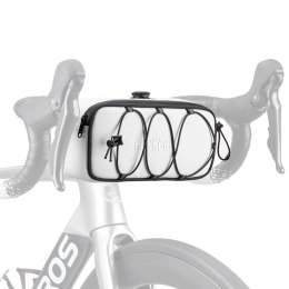 Torba na kierownicę 1,9L Rockbros TL001 ROAD TO SKY wodoodporna - biała