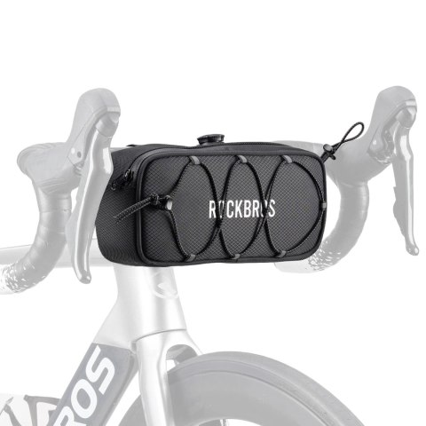 Torba na kierownicę 1,9L Rockbros TL001 ROAD TO SKY wodoodporna - czarna