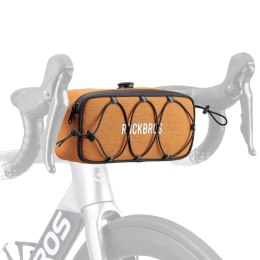 Torba na kierownicę 1,9L Rockbros TL001 ROAD TO SKY wodoodporna - pomarańczowa