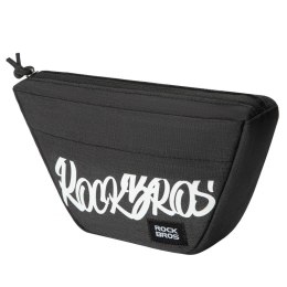 Torba na kierownicę Rockbros G011 Flash Journey - trapezoidalna, czarna