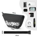 Torba na kierownicę Rockbros G011 Flash Journey - trapezoidalna, czarna