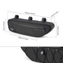 Torba pod ramę 2L Rockbros TL003 ROAD TO SKY wodoodporna - czarna