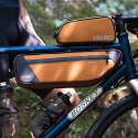Torba pod ramę 2L Rockbros TL003 ROAD TO SKY wodoodporna - pomarańczowa