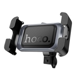 Uchwyt na telefon do roweru / motocykla Hoco do kierownicy H82 czarno szary
