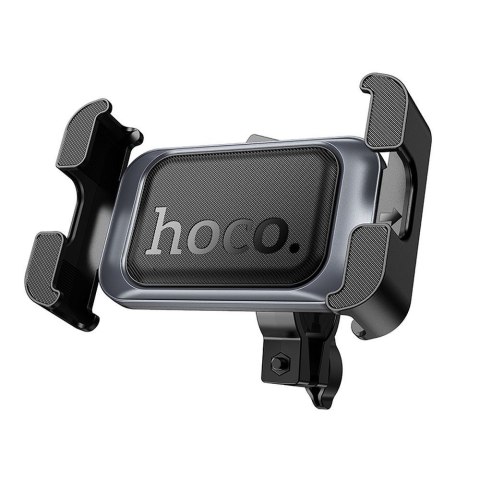 Uchwyt na telefon do roweru / motocykla Hoco do kierownicy H82 czarno szary