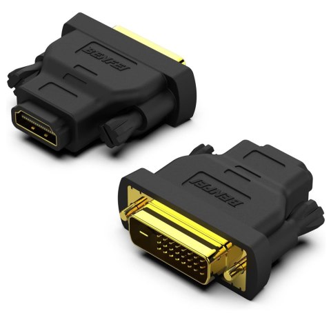 BENFEI adapter przejściówka DVI do HDMI dwukierunkowy 2szt czarny