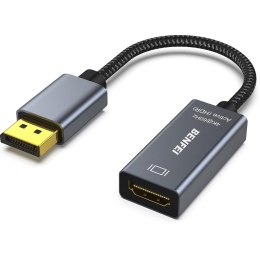 BENFEI adapter przejściówka aktywny DisplayPort do HDMI 4K@60Hz szary