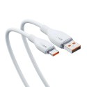 Kabel Baseus Pudding 100W USB-A - USB-C 1,2m - biały