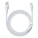 Kabel Baseus Pudding 100W USB-A - USB-C 1,2m - biały