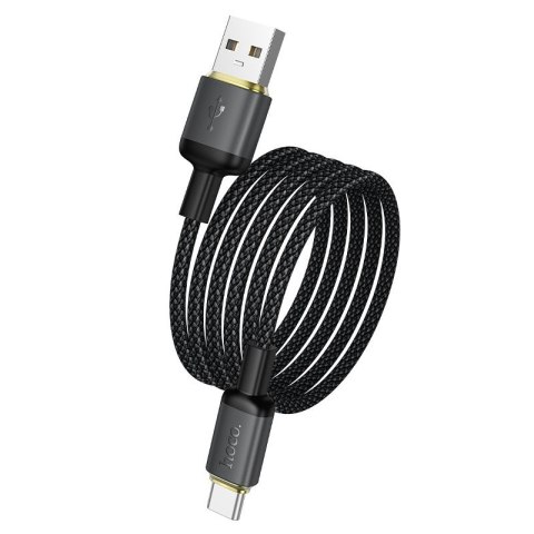 Kabel USB A do USB C Hoco 3A 1 m X128 Benefit czarny