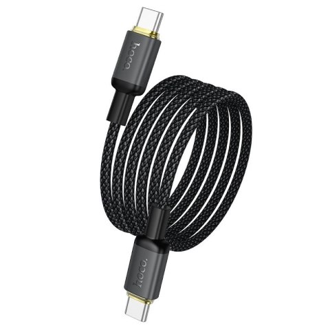 Kabel USB C do USB C Hoco 3A 60W 1 m X128 Benefit czarny