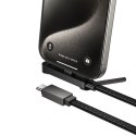 Kabel z podstawką USB C do USB C Hoco PD 60W 1,2 m U150 Exquisite czarny