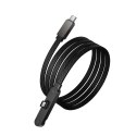 Kabel z podstawką USB C do USB C Hoco PD 60W 1,2 m U150 Exquisite czarny