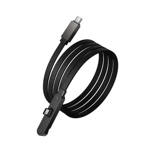 Kabel z podstawką USB C do USB C Hoco PD 60W 1,2 m U150 Exquisite czarny