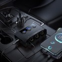 Ładowarka samochodowa Hoco z rozdzielaczem 2xUSB A + 2xUSB C + 3 port zapalniczki QC3.0 PD 240W Z64 czarna
