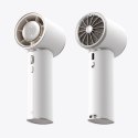 Mini wentylator Jisulife Handheld Fan Pro1 Mini 4250 mAh USB-C przenośny wiatraczek dmuchawa - biały