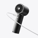 Mini wentylator Jisulife Handheld Fan Pro1 Mini 4250 mAh USB-C przenośny wiatraczek dmuchawa - czarny
