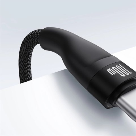 Kabel Baseus Flash Series 3 100W 3w1 USB-C - 3xUSB-C 1,5m - czarny