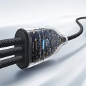 Kabel Baseus Flash Series 3 100W 3w1 USB-C - 3xUSB-C 1,5m - czarny