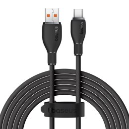 Kabel Baseus Pudding 100W USB-A - USB-C 1,2m - czarny