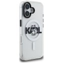 Karl Lagerfeld nakładka do iPhone 17 6,1" IML Choupette Sketch Logo MagSafe przezroczysta