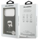Karl Lagerfeld nakładka do iPhone 17 Pro 6,3" IML Aquarelle Karl & Logo MagSafe czarna