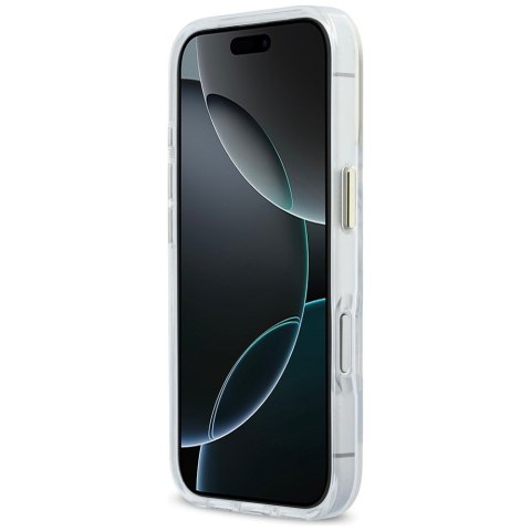 Karl Lagerfeld nakładka do iPhone 17 Pro 6,3" IML Choupettes Karl Script Logo MagSafe przezroczysta