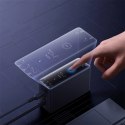 Ładowarka sieciowa Baseus Digital GaN 3xUSB-C 1xUSB-A 240W z kablem zasilającym - czarna