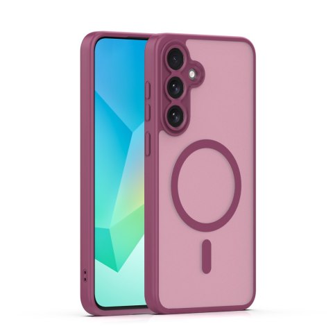 Nakładka Mag Matt do Google Pixel 10A bordowa big hole
