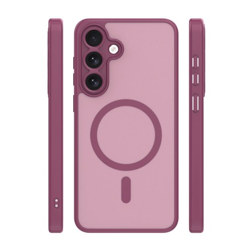 Nakładka Mag Matt do Google Pixel 10A bordowa big hole