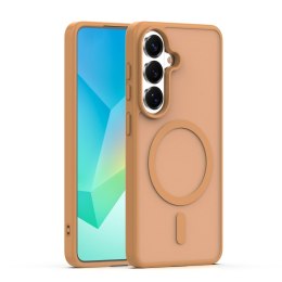 Nakładka Mag Matt do Samsung Galaxy A16 4G / A16 5G / A17 4G / A17 5G / A18 5G brązowa big hole