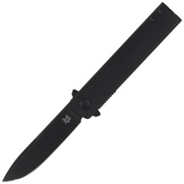 Nóż składany Fox Chnops Tactical Black G10, Black Idroglider Hybrid Cryo by Raven Knives Design (FX-545 G10B)