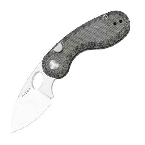 Nóż składany Kizer Microbe Black Norplex UltreX Micarta, Satin 14C28N by Maksim Epifantsev (V2742A2)