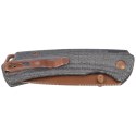 Nóż składany Kizer T1 BD Gray Norplex UltreX Micarta, Sunset Metal PVD Nitro-V by Uli Hennicke (V3490.2BA2)