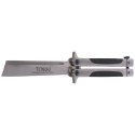 Nóż składany motylek TOKISU Balisong Black G10/Steel, Satin (02174)