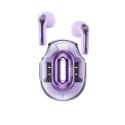 XO słuchawki Bluetooth X43 TWS fioletowe